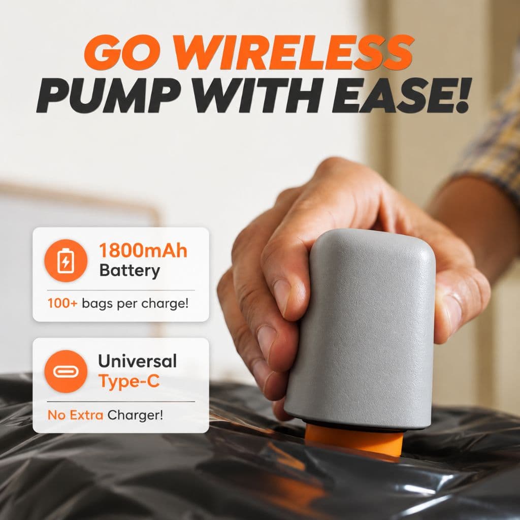 Vacuum Storage Bag with Pump thumbnail 2