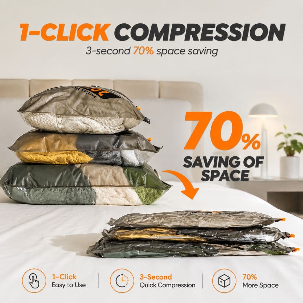 Vacuum Storage Bag with Pump thumbnail 3