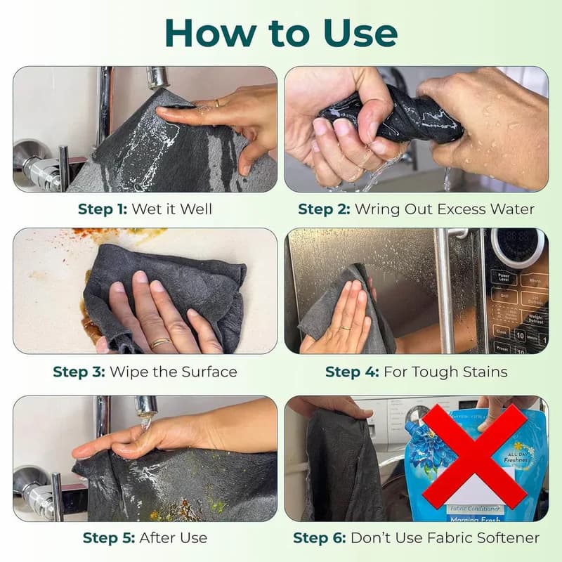 Magic Cleaning Cloth thumbnail 3