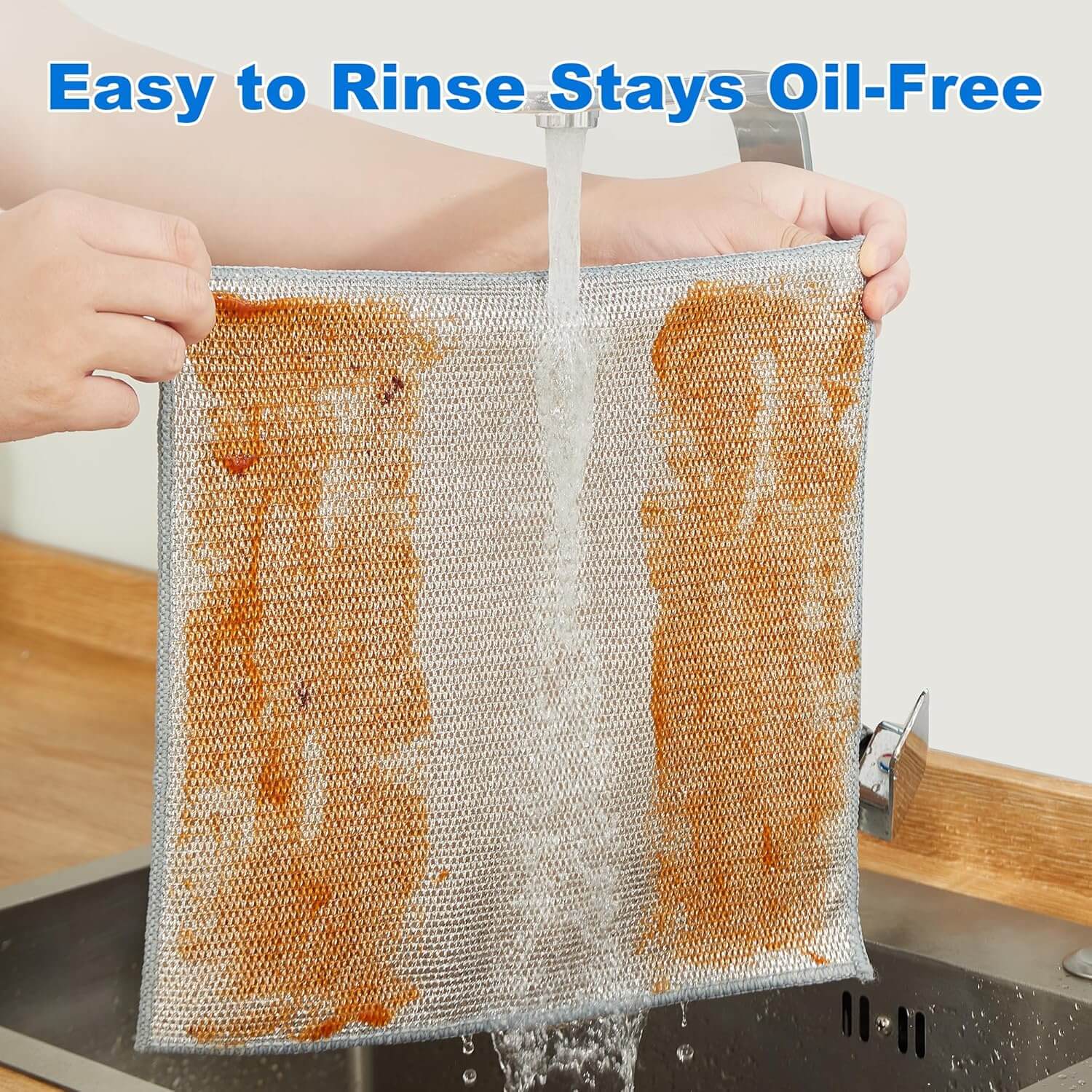 Multipurpose Wire Dishwashing Rags for Wet and Dry thumbnail 4