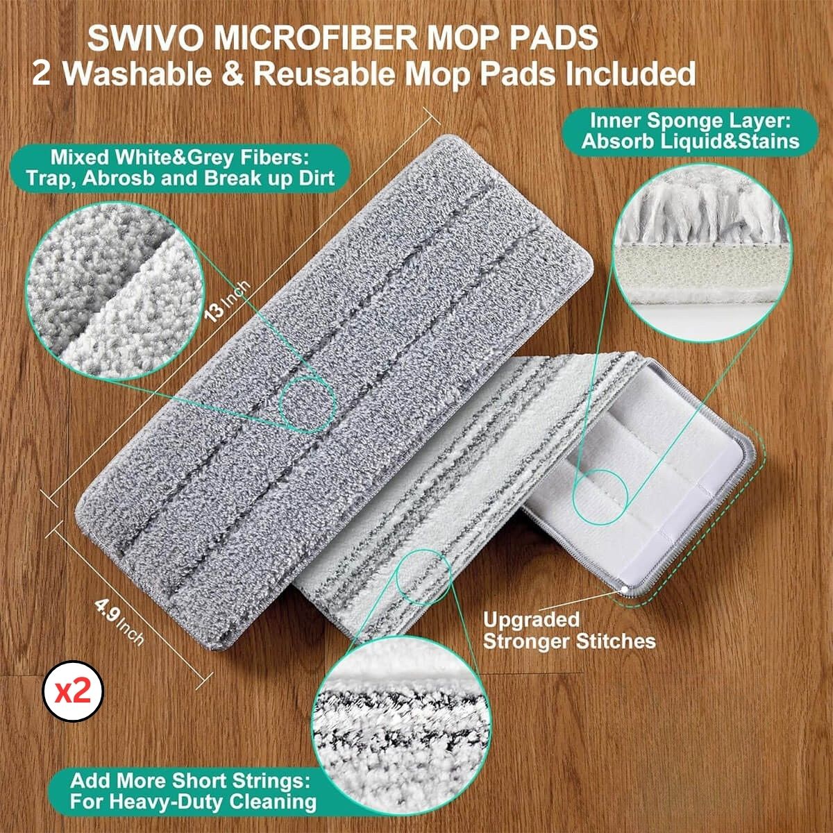 Mop and Bucket Set with Wringer