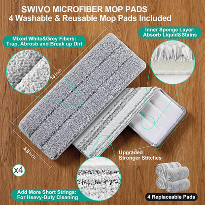 Swivo Mop and Bucket Set with Wringer